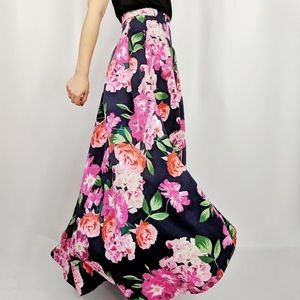 NWOT Eliza J high/low ball gown skirt size 14